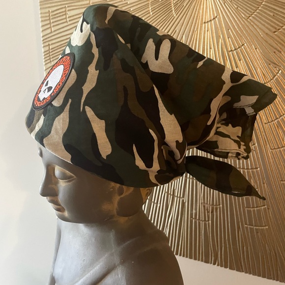 Harley-Davidson "Skull” 
Camouflage Bandana/Head Wrap - Picture 6 of 7